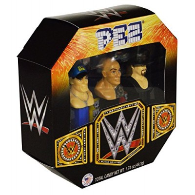 Pez WWE Gift Set Wrestlemania John Cena The Rock The Undertaker