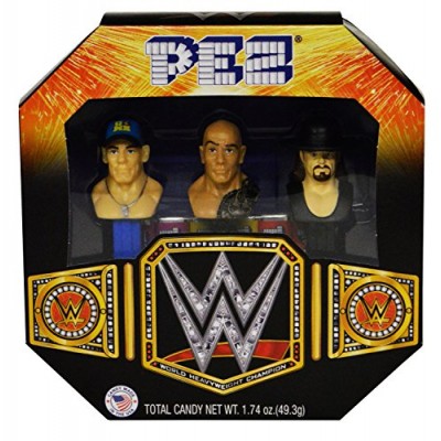 Pez WWE Gift Set Wrestlemania John Cena The Rock The Undertaker
