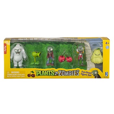 Plants vs Zombies Mini-Figure Set (6 Figures)