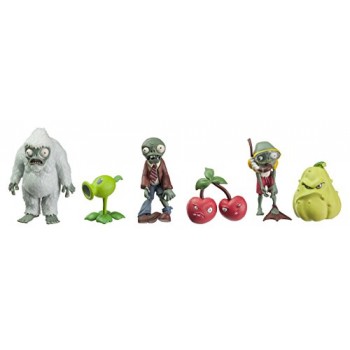 Plants vs Zombies Mini-Figure Set (6 Figures)