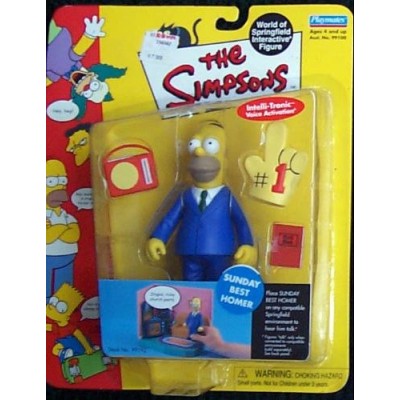 5" Simpsons World of Springfield Figure: Sunday Best Homer