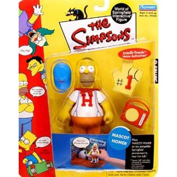 The Simpsons Series 6 Playmates Action Figure Mascot Homer