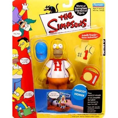 The Simpsons Series 6 Playmates Action Figure Mascot Homer