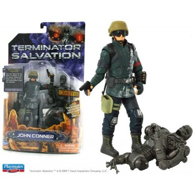 Topps Terminator Salvation John Connor With T-600 Torso Six Inch Action Figure