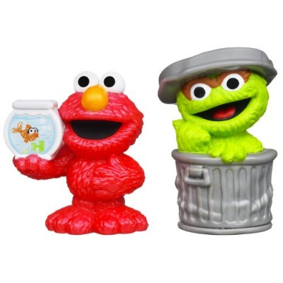 Playskool Sesame Street Figures 2-Pack - Oscar and Elmo
