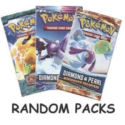 Pokemon Cards - 3 Booster Packs (Random packs)