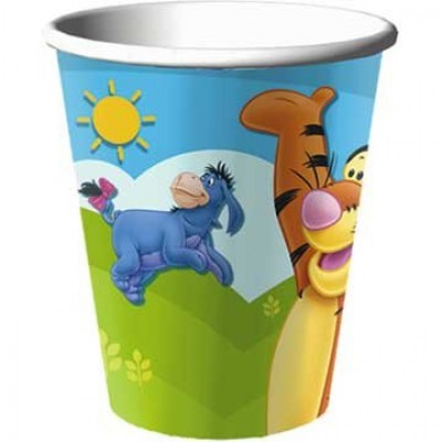 Pooh and Friends Paper Cups, 8ct