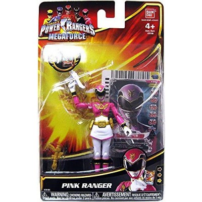 Power Rangers Megaforce Action Figure Pink Ranger, 4 Inch