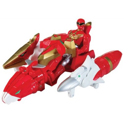 Power Rangers Megaforce Sky Brothers Zord Vehicle and Red Ranger