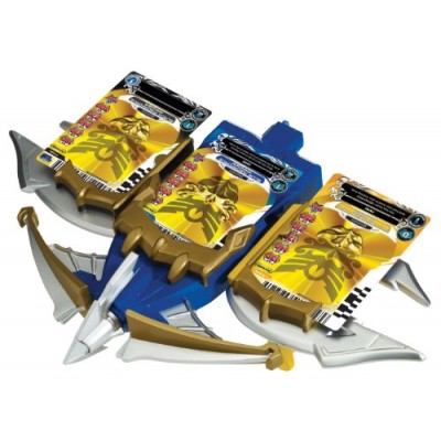 Power Rangers Megaforce Snake Ax, Tiger Claw, and Shark Bowgun Battle Set