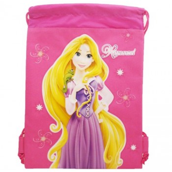 Disney Tangled Draw String Backpack Bag