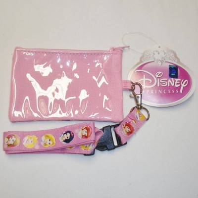 Disney Princess and Tangle Lanyard with Coin Purse 'Beautiful as a Rose"