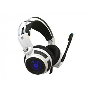 Pyle PGPHONE80 - Professional PC Gaming Headset with Mic - USB Headphones and Microphone for Windows Mac Computer Games - 7.1 Virtual Surround Soun...