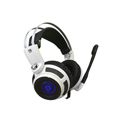 Pyle PGPHONE80 - Professional PC Gaming Headset with Mic - USB Headphones and Microphone for Windows Mac Computer Games - 7.1 Virtual Surround Soun...