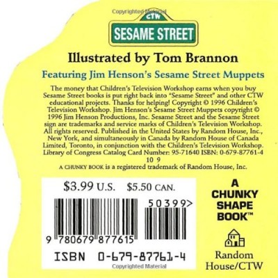 Monster Faces (Sesame Street) (A Chunky Book(R))