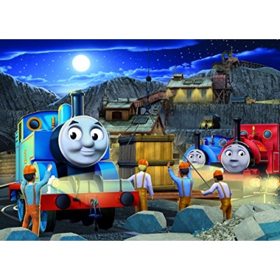 Thomas & Friends Night Work Glow-in-The-Dark Puzzle, 60-Piece