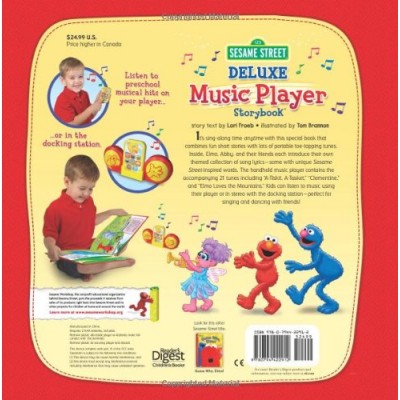 Sesame Street Deluxe Music Player (Music Player Storybook)