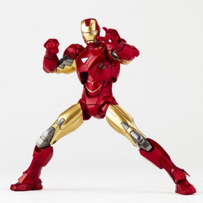 Iron Man Revoltech SciFi Super Poseable Action Figure Iron Man