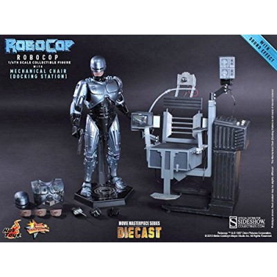 RoboCop Movie Masterpiece Diecast Robocop 1:6 Collectible Figure [Mechanical Chair version] (Hot Toys)