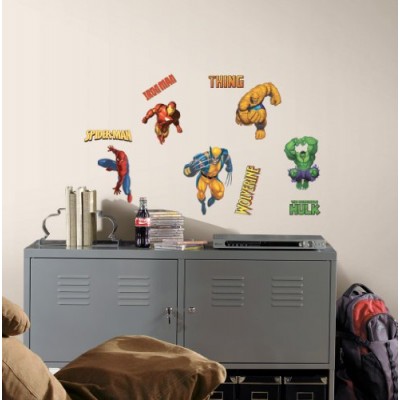 RoomMates RMK1154SCS Marvel Heroes Peel & Stick Wall Decals