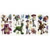 RoomMates RMK1428SCS Toy Story  Peel & Stick Wall Decals Glo-in Dark, 34 Count