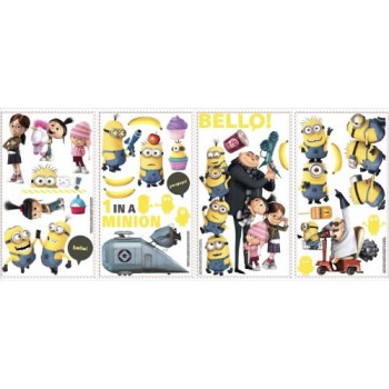Roommates Rmk2080Scs Despicable Me 2 Peel And Stick Wall Decals