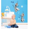 Roommates RMK2372SCS Frozen Olaf The Snow Man Peel and Stick Wall Decals, 25 Count