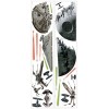 RoomMates RMK3012SCS Star Wars EP VII Spaceships P&S Wall Decals, 20 Count