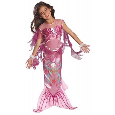 Child's Pink Mermaid Costume, Small