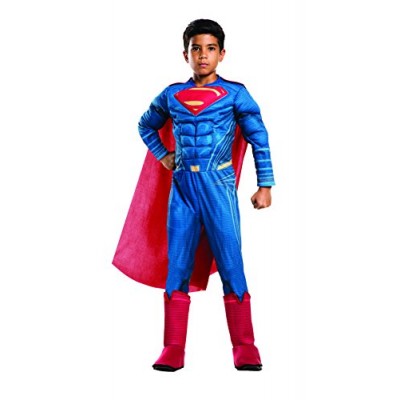 Rubie's Costume: Dawn of Justice Deluxe Muscle Chest Superman Costume, Small