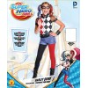 Rubie's Costume Kids DC Superhero Girls Deluxe Harley Quinn Costume, Large