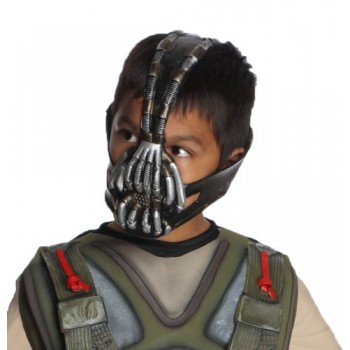 Batman: The Dark Knight Rises: Bane 3/4 Mask, Child Size (Black)