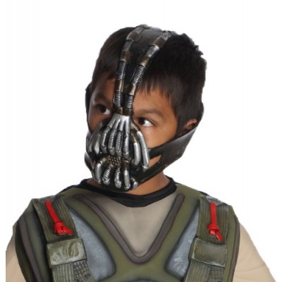 Batman: The Dark Knight Rises: Bane 3/4 Mask, Child Size (Black)