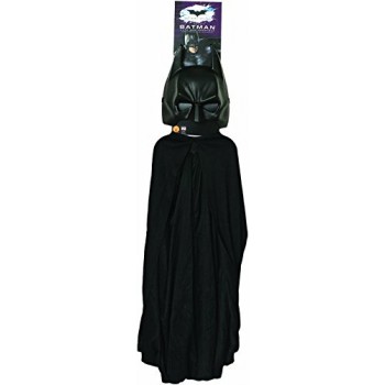 Batman: The Dark Knight Rises: Batman Cape and Mask Set, Child Size (Black)