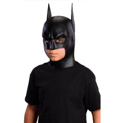 Batman: The Dark Knight Rises: Batman Full Mask, Child Size (Black)