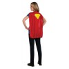 DC Comics Super-Girl T-Shirt With Cape, Blue, Small Costume