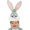 Looney Tunes Bugs Bunny Romper Costume, Gray, 12-18 Months