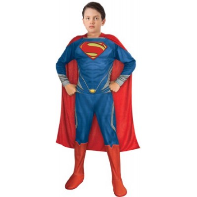 Man of Steel Superman Children's Costume, Medium