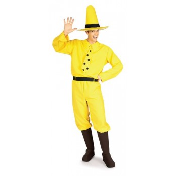 Rubie's Costume Curious George Man In The Hat, Yellow, One Size