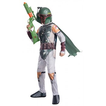 Rubie's Costume Star Wars Classic Boba Fett Child Costume, Large