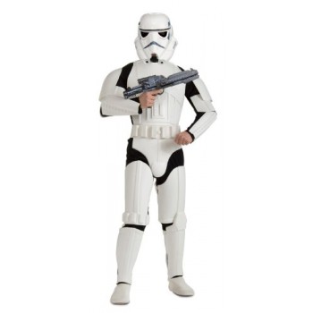 Rubie's Costume Star Wars Deluxe Stormtrooper, White, One Size Costume