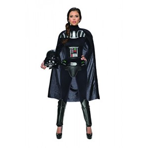 Rubie's Costume Women's Star Wars Darth Vader Woman's Deluxe Costume Jumpsuit, Multi, X-Small