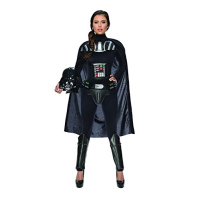 Rubie's Costume Women's Star Wars Darth Vader Woman's Deluxe Costume Jumpsuit, Multi, X-Small