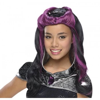Rubies Ever After High Child Raven Queen Wig with Headpiece