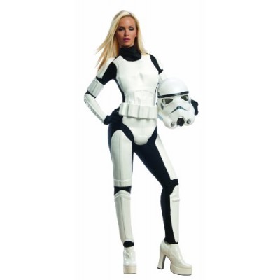 Rubie's Star Wars Female Stormtrooper, White/Black, Medium