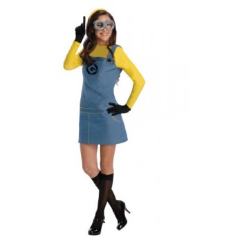 Rubie's Women's Despicable Me 2 Minion Costume with Accessories, Multicolor, Medium