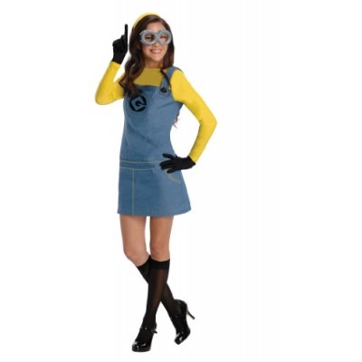 Rubie's Women's Despicable Me 2 Minion Costume with Accessories, Multicolor, Medium