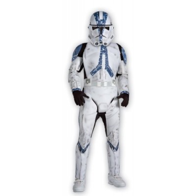Star Wars Child's Deluxe Clone Trooper Costume, Medium