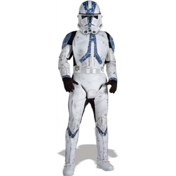 Star Wars Child's Deluxe Clone Trooper Costume, Medium