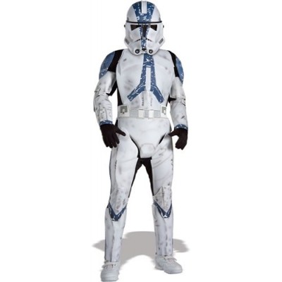 Star Wars Child's Deluxe Clone Trooper Costume, Medium